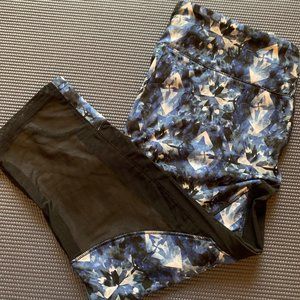 Balance Collection Blue Splash Yoga Capri